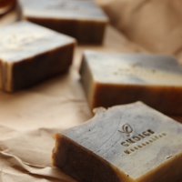 Naturseife "Coffee Scrub" mit Kokosmilch, vegan, palmölfrei