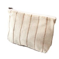ANNA NERA Fairtrade Etui M - Make up tasje - Toilettasje - Toilettasje - Naturel M 300-022
