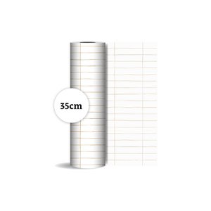 Schlanke Fliesen Gold Seidenpapierschalter Roll