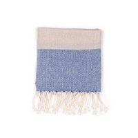 Fine Fabric Shawl Scarf Zarif | Blue
