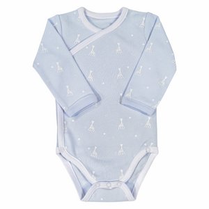 Wickelstrampler Sophie die Giraffe blau 0M-50cm