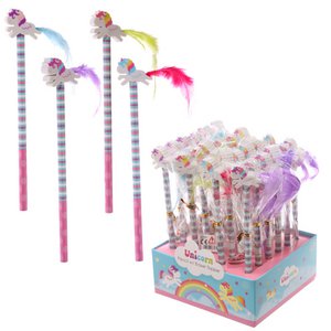 Eenhoorn potlood en gum topper