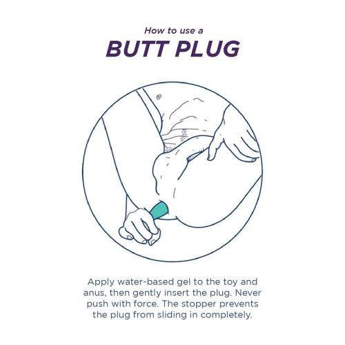 giant anal plug insertion Anal Fantasy Elite Small Rechargeable Anal Plug - Femplay - Bottom Draw main image 0