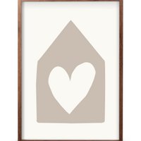 Photo Frame Wood Brown 51x71x3cm