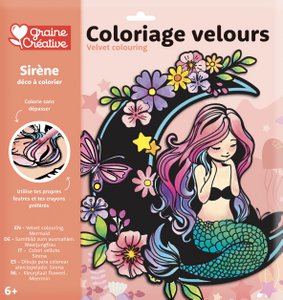 SAMTFARBENDE MEERJUNGFRAU