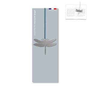 Dragonfly metal bookmark