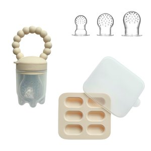 Fruit pacifier – Includes ice tray & 3 teat sizes – Helps with teething