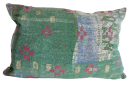 Funda de cojín Vintage Kantha AB-122