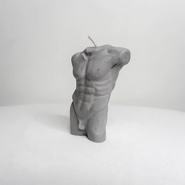 Amari men torso candle