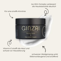 Firming neck & décolleté cream with ginseng