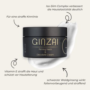 Firming neck & décolleté cream with ginseng
