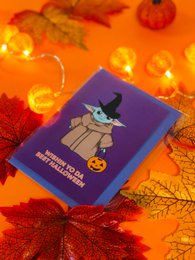 Yo Da Best Halloween Card