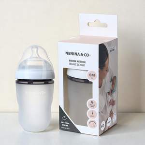 Dusty White Quality Baby Bottle Nenina & Co