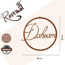 Dahoam Loop in a metal ring as a wall decoration Boho window decoration |