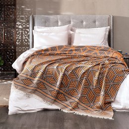 Ela Soft Jacquard Bomuld Sengetæppe