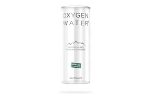 Non-sparkling oxygen-rich spring water from the Alps