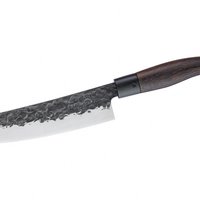 TAKAHIRO MIYAZAKI - Santoku bocho Okii - Santoku knife 7 inch, blade made of Japanese blue paper steel