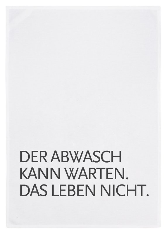 Geschirrtuch, Abwasch