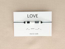 Morsecode armband love (zilver,rosé goud,goud)