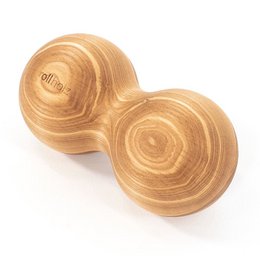 rolling wood double ball 10cm