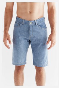 MA3020-352 | Men's Denim Shorts - Light Slate Blue