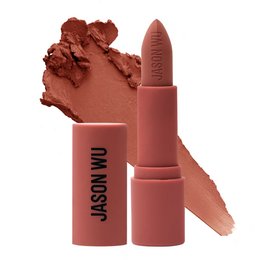 Creamy, matte lipstick in a warm, terracotta shade. Provides long-lasting, pigmented color.