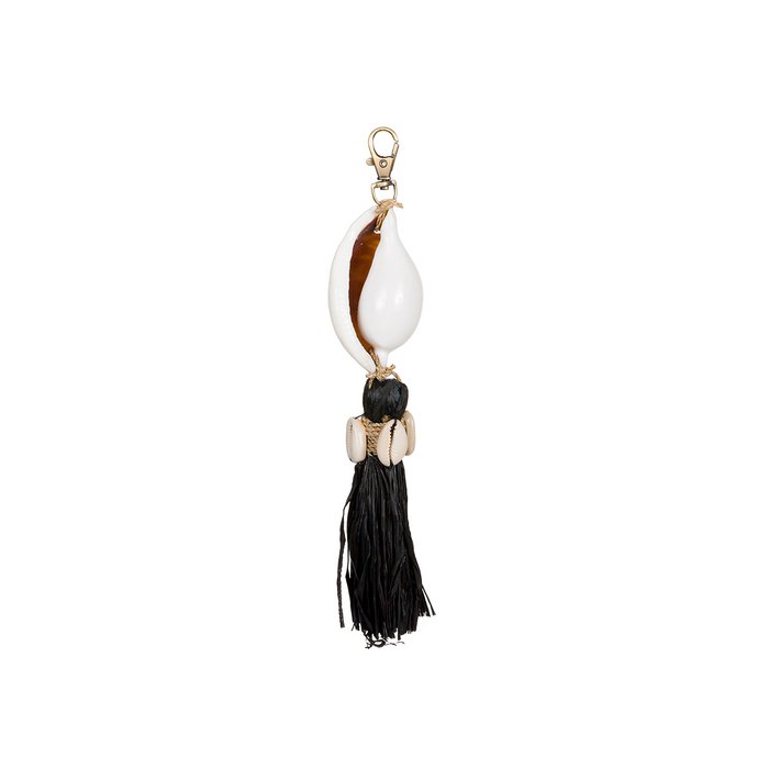 De ananassleutelhanger- wit