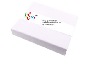 tiSsi® Spannbetttuch universal Beistellbett 90x40 rosa