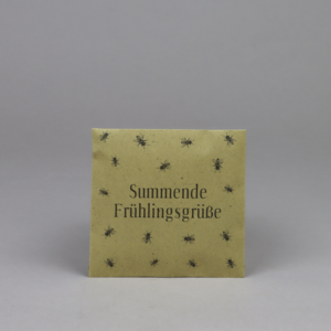 Saatgut für Bienen - Summende Frühlingsgrüße