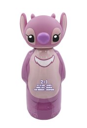  Purple character-shaped bath foam bottle with cute animal design, kids bath product