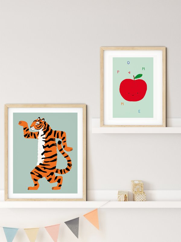 Il poster di Aristide la tigre