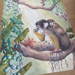 Manifesto della giungla per la scuola materna (A3)