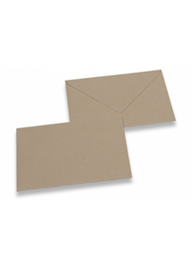 Kraft envelopes A6 card (5 pieces)