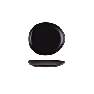 PLATE 18 CM ALPHA NEGRO