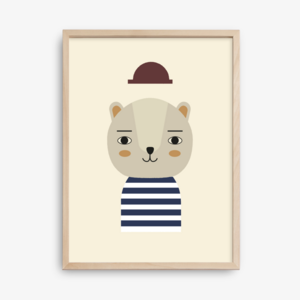 Happy Hat-poster, ecopapier en verpakking