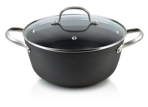 PAK CHOI Gietijzeren pot 3,7l met deksel 24cm COOKINI