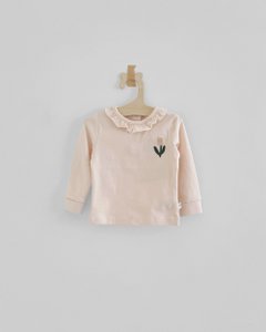 T-Shirt-Jersey mit Rüschen