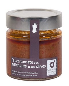 Tomato sauce with artichokes and olives 200g
