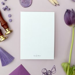 Lilac Pack - Handmade Postcards A6 with Envelope - Botanical Vintage