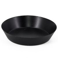 Metal bowl black