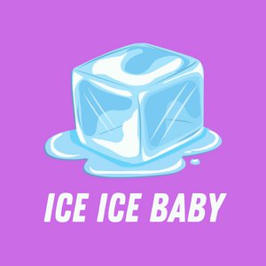 Forex tegeltje 10x10cm - Ice Ice Baby - #101030002