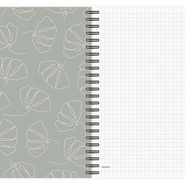 Notizblock Line Flowers A5