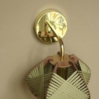 Khaki wall lamp