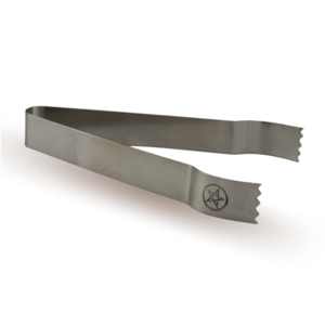 Roestvrijstalen tang Pentagram 6st