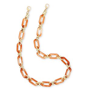 Telefoonkoord chains orange