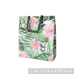 Shopper - Tropische Blumen - 24 Stück