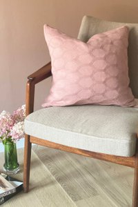 Herdis kussen-dekblush roze