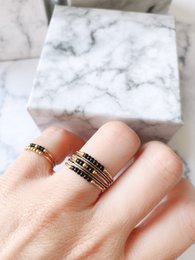 R0980 Angst Ring Palm Pink Perler Forgyldt