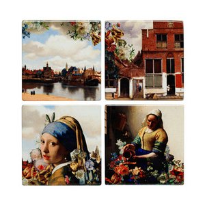 Untersetzer Vermeer Farbset von 4