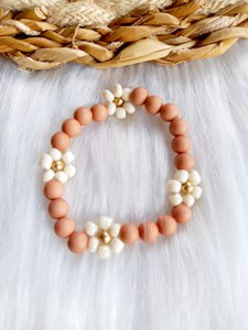 Daisy Children's Bracelet Brown